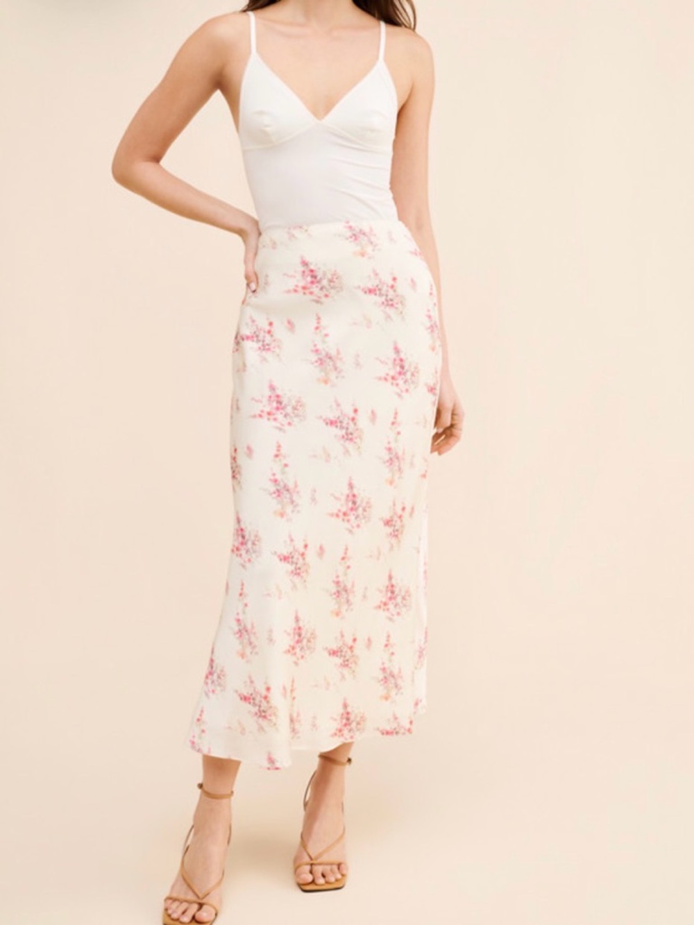 Maison Amory Romance Slip Skirt